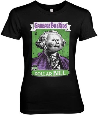 Garbage Pail Kids Dollar Bill Girly Tee Damen T-Shirt Black