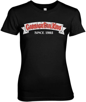 Garbage Pail Kids Since 1985 Girly Tee Damen T-Shirt Black