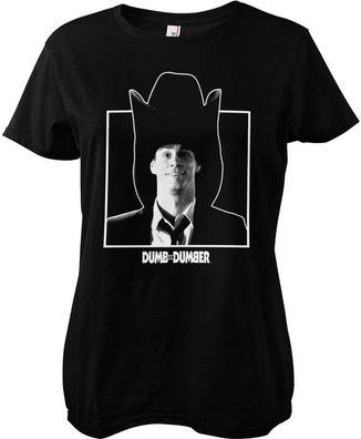 Dumb &amp; Dumber Lloyd Christmas Girly Tee Damen T-Shirt Black