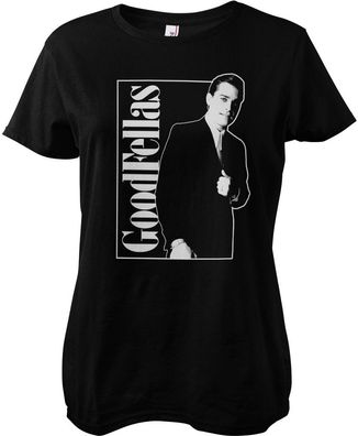 Goodfellas Henry Hill Suit Girly Tee Damen T-Shirt Black