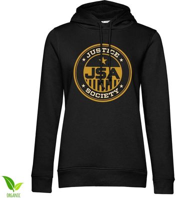 Black Adam Justice Society Girls Hoodie Damen Black