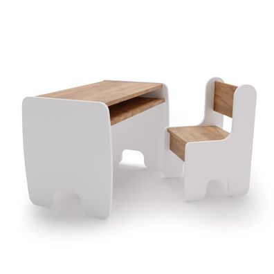 Kindermöbel-Set: Stabiler Tisch & Stühle - Perfekt zum Spielen & Lernen