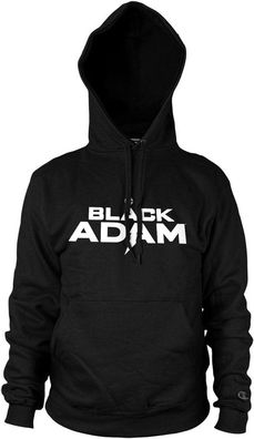 Black Adam Logo Hoodie Black