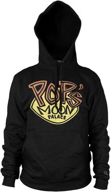 Johnny Bravo Pop'S Moon Palace Hoodie Black