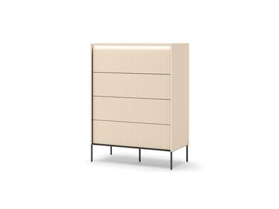 Kommode Trend TS-04 Sandbeige Led