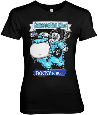 Garbage Pail Kids Rocky N. Roll Girly Tee Damen T-Shirt Black