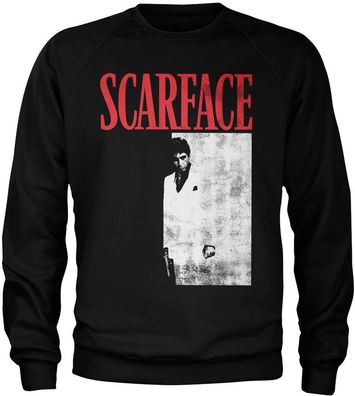 Scarface Poster Sweatshirt Sweatshirt Black