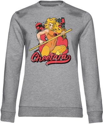 Bored of Directors Thundercats - Cheetara Distressed Girly Damen Sweatshirt