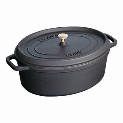 Staub Cocotte 37 cm Noir