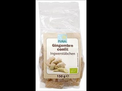 Pural Ingwerstäbchen 150g