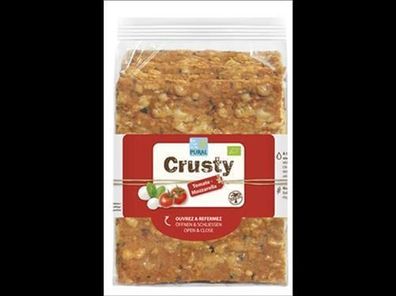 Pural 3x Crusty Tomate Mozzarella 200g