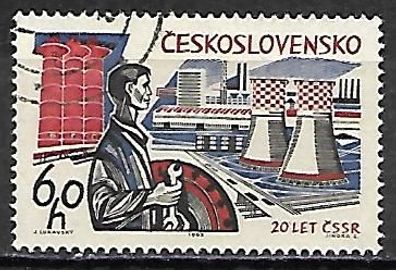 Tschechoslowakei gestempelt Michel-Nummer 1535
