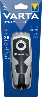 Varta LED Taschenlampe Power Line, Dynamo Light