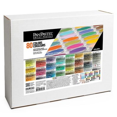 PanPastel Ultraweiches Künstler-Pastell-Set, 80 Stück