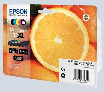 Tintenpatrone Multipack T3357 (33XL) für Expression Premium XP-530