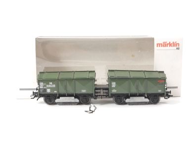 Märklin H0 46010 Güterwagenset 2-tlg. Jubiläumswagen "10 Jahre Insider" DB / NEM