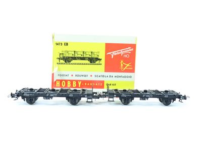 Fleischmann H0 1473 EB 2x Güterwagen Behältertragwagen 11696 DB