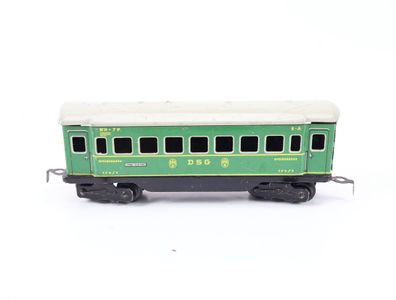 Grötsch H0 Personenwagen Speisewagen grün DSG WH-7P / Blech