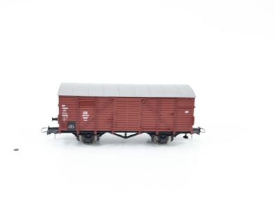 Roco H0 46001 gedeckter Güterwagen braun 117 771 Gh10 DB / NEM