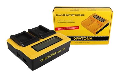 Dual LCD USB Ladegerät f. Oregon ICP103446 Scientific ATC9K