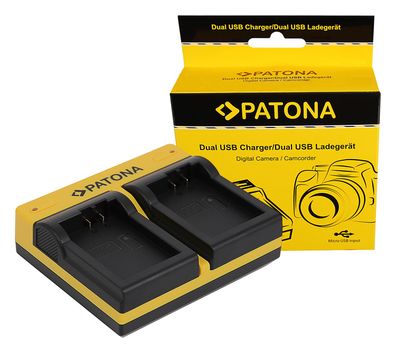 PATONA Dual Ladegerät f. Nikon EN-EL25 EN-EL25 Z30 Z50 Z fc