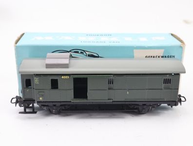 Märklin H0 4041 Personenwagen Gepäckwagen 4003 Pwi / Blech