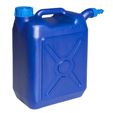 plasteo® 13 Liter Getränke- Wasserkanister mit 2 Öffnungen