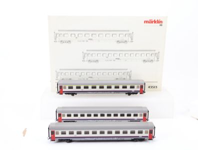 Märklin H0 43513 Personenwagen-Set 3-tlg. Schnellzugwagen "Memling" / NEM