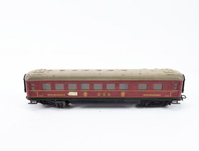 Märklin H0 346/2 Personenwagen Speisewagen DSG CIWL rot / Blech