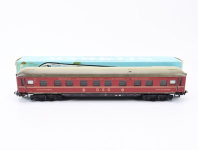 Märklin H0 4064 Personenwagen Schlafwagen DSG 33271 WLAB4üm rot / Blech OVP