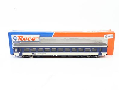 Roco H0 45322 Personenwagen Reisezugwagen "Lötschbergbahn" 2. Klasse / NEM