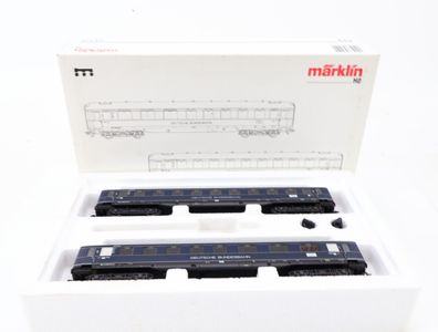 Märklin H0 43219 Personenwagen-Set 2-tlg. "Loreley "Schnellzugwagen / NEM MHI