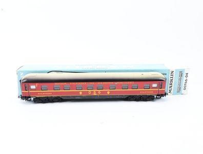 Märklin H0 00766-04 Personenwagen Schlafwagen DSG 40 266-4 WLABüm33 rot / Blech