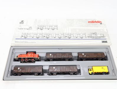 Märklin H0 2890 Zugset 6-tlg. "Güterzug der Deutschen Bundespost" DBP / NEM