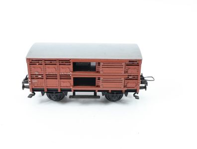 Trix Express H0 3425 Güterwagen Verschlagwagen Viehwagen Altona 2 507 vh DB/Guss