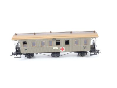 Brawa H0 aus Set 2159 Personenwagen Lazarettwagen E4 11291 K.W. St.E. Ep. I NEM