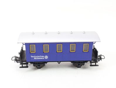 Märklin H0 aus Set 29655 Personenwagen "Technisches Hilfswerk" THW blau 1:87