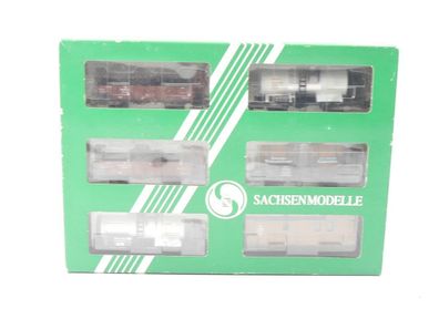 Sachsenmodelle H0 14104 Güterwagen-Set 6-tlg. Länderbahn / NEM
