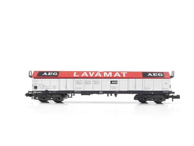 Minitrix N 13567 Güterwagen Hubschiebedachwagen "Lavamat" AEG 050 0 003-5 DB