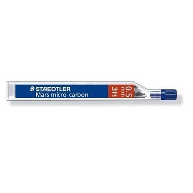 Staedtler 250 05 3H Druckbleistift Minen 0,5 3H VE12 Bleistift TK Mine