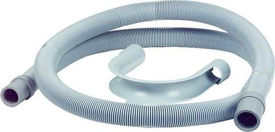 Ablaufschlauch 3/4" Waschmaschine Spülmaschine + Haltebogen vers. Längen