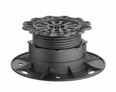 Eurotec Stelzlager Verstellfüße PRO M Stellfuß Terrassenlager WPC Dielen
