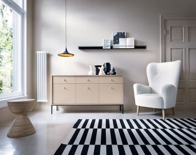 AX LIVING Kommode mit Schubladen „Domiti MKSZ154“ 154 cm Breite, Modern in Beige