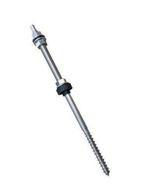 Stockschraube M12 Sechskant EPDM Mutter Scheibe Solar Photovoltaik