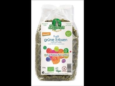 Lazzaretti Fusilli grüne Erbsen demeter Lazzaretti 250g