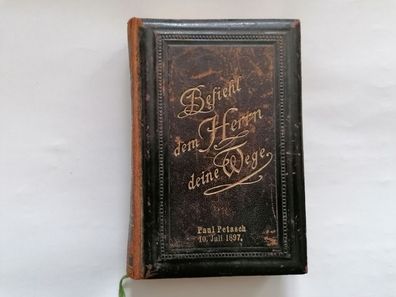 Altes Gesangbuch Königreich Sachsen von 1897 Verlag Teubner Leipzig Dresden Buch