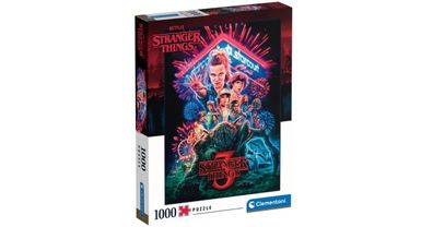 Stranger Things (1000 Teile) - Clementoni 39653 - (Spielwaren / Puzzle)