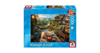 Frühstück mit Aussicht (1000 Teile) - Schmidt Spiele 59763 - (Spielwaren / Puzzle)
