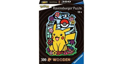 Pokémon WOODEN Holz-Puzzle Pikachu (300 Teile)