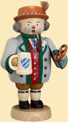 Räuchermann Bayer bunt HxBxT = 19x10x10cm NEU Rauchmann Räucherfigur Räucherkerz